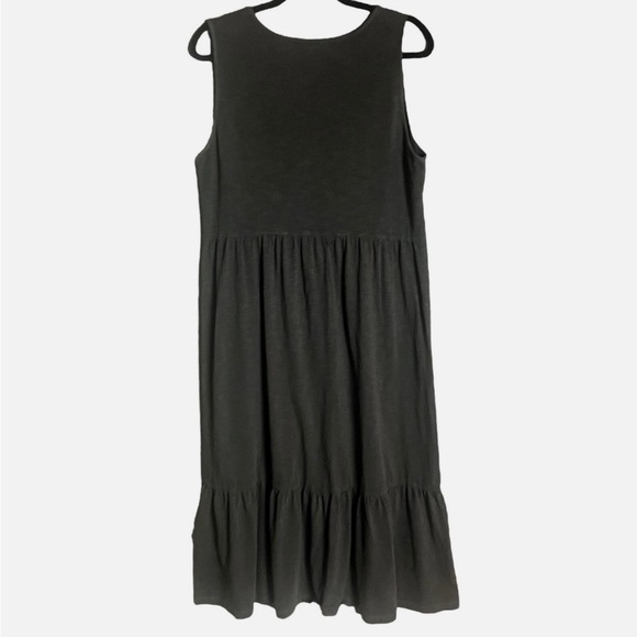 Old Navy Fit & Flare Sleeveless Tiered Midi Dress Women’s Size Small - Picture 2 of 7